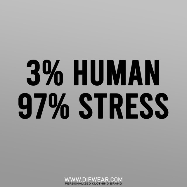 تیشرت Human and Stress