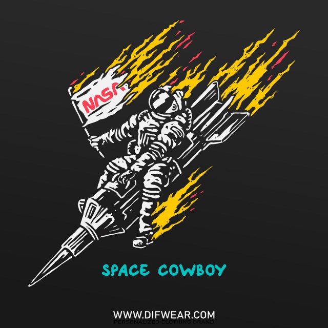 تیشرت Space Cowboy