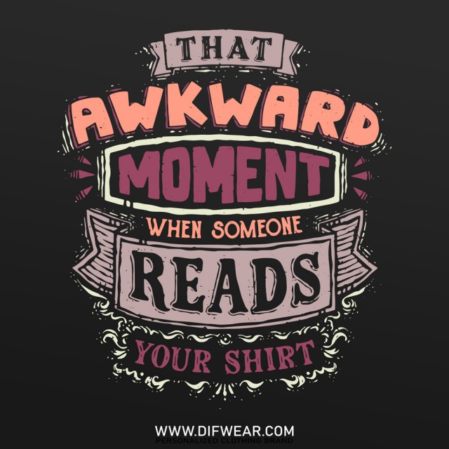 تیشرت Awkward Moment