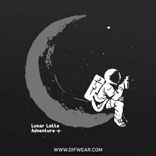 تیشرت Lunar Latte Adventure