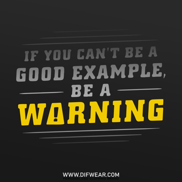 تیشرت Be A Warning