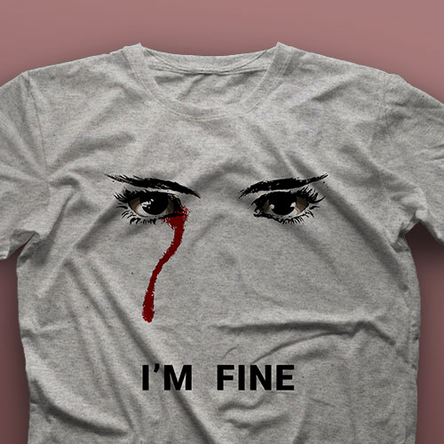 تیشرت I'm Fine #4