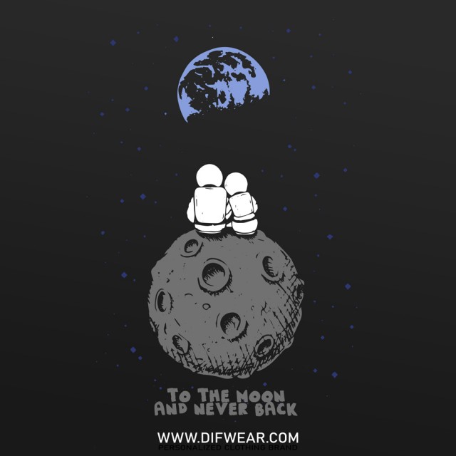 تیشرت To The Moon #3