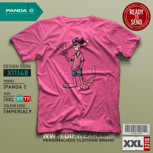 تیشرت (XXL PANDA C) The Pink Panther #6