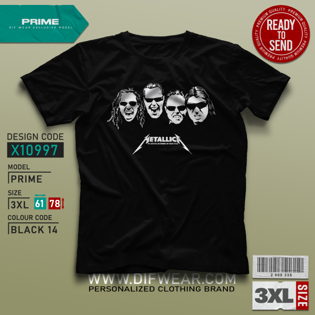 تیشرت (3XL PRIME) Metallica #8