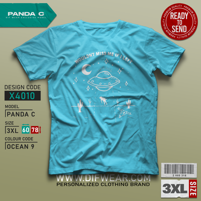 تیشرت (3XL PANDA C) If I Left