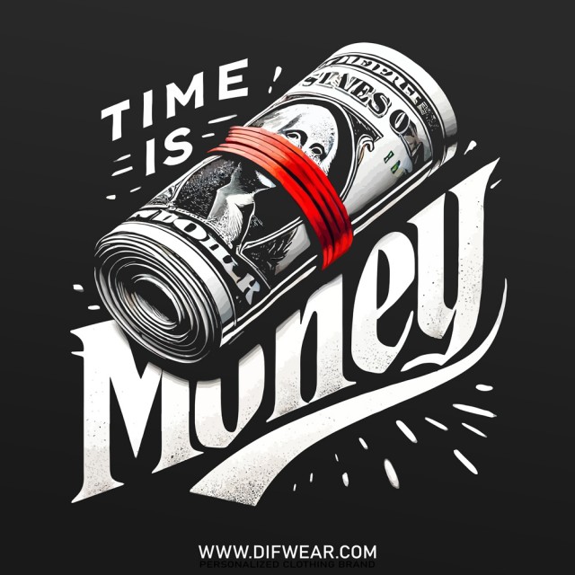 تیشرت Time is Money