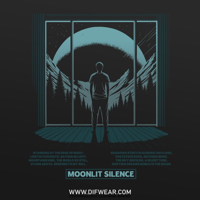 تیشرت Moonlit Silence