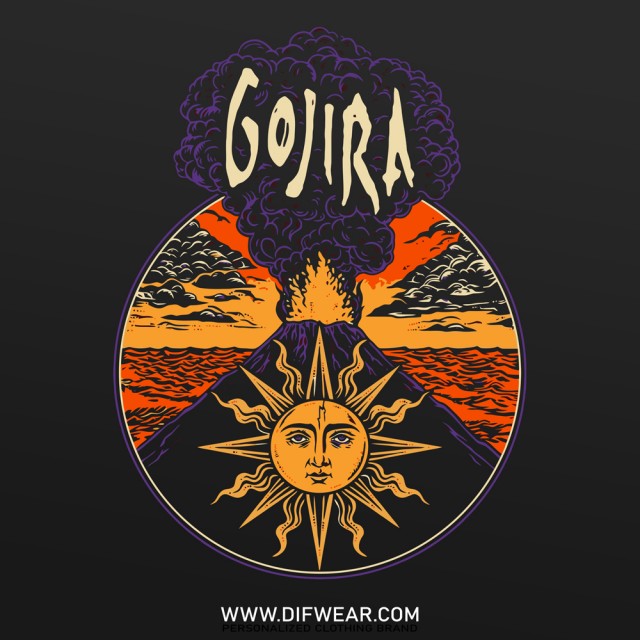 تیشرت Gojira #1