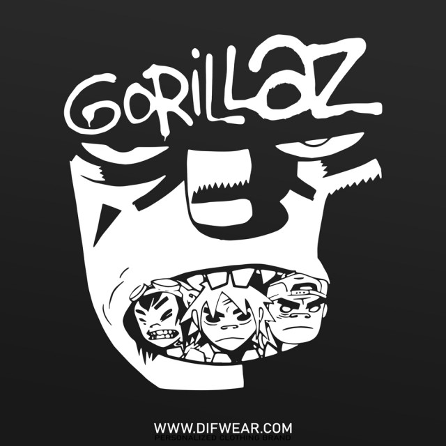 تیشرت Gorillaz #4