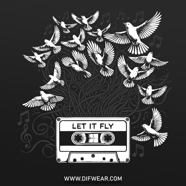 تیشرت Let It Fly