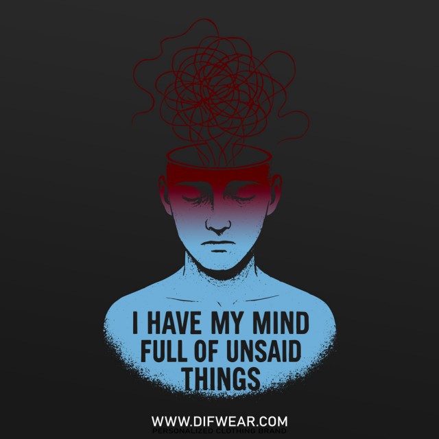 تیشرت Unsaid Things