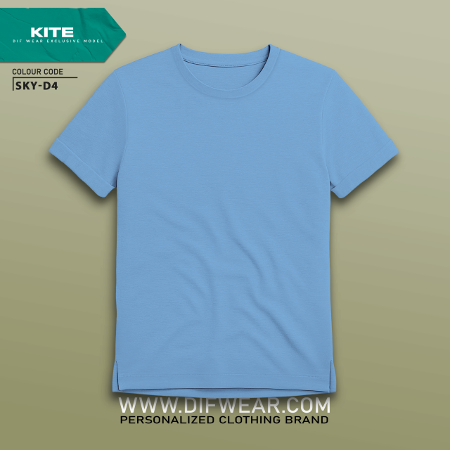 تیشرت طرح انتخابی KITE-L50.72-SKY-D4