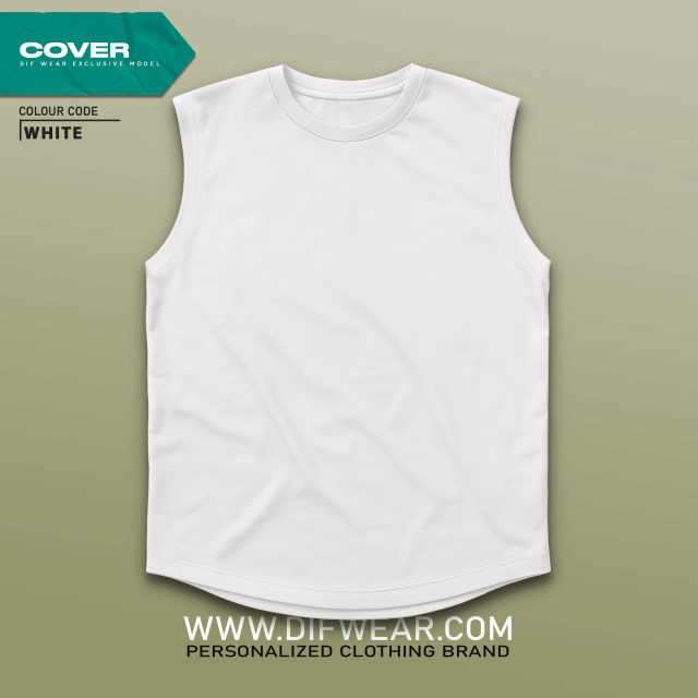 تیشرت طرح انتخابی COVER-XXL58x78-WHITE