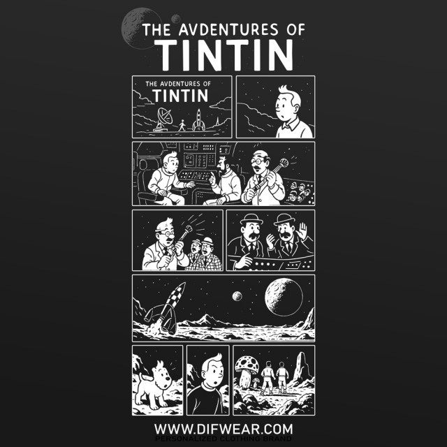 تیشرت Tintin #14