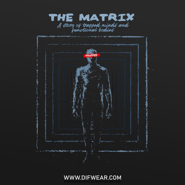 تیشرت The Matrix: Trapped