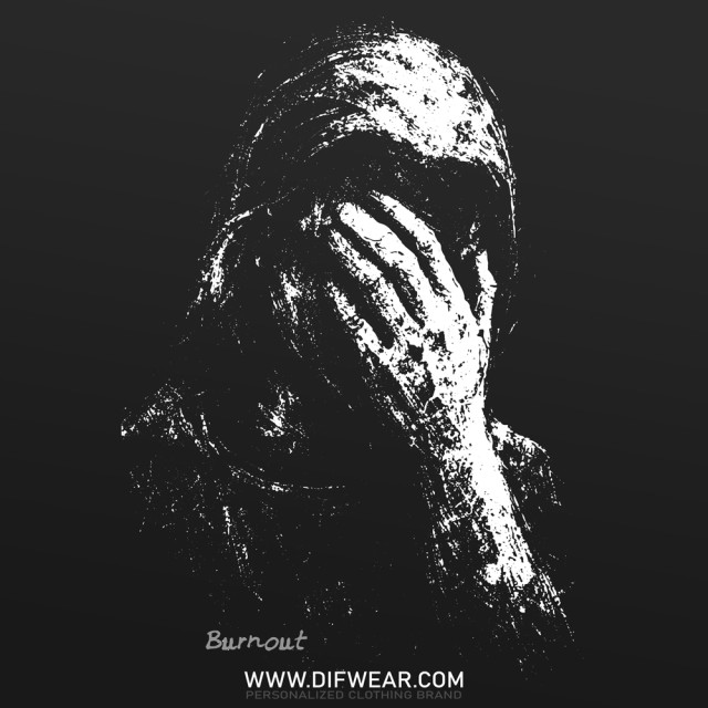 تیشرت Burnout