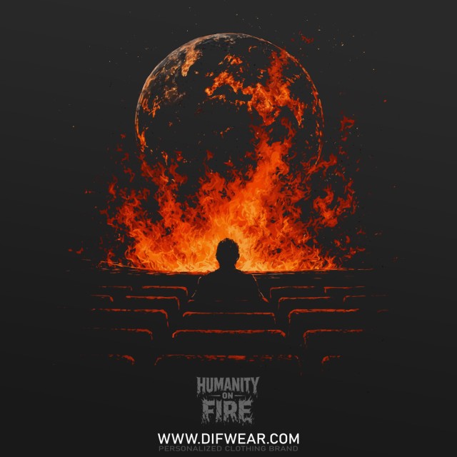 تیشرت Humanity On Fire #1