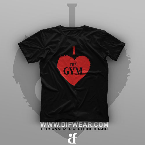 تیشرت I Love Gym #1