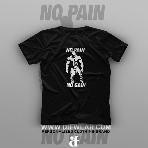 تیشرت No Pain No Gain #4