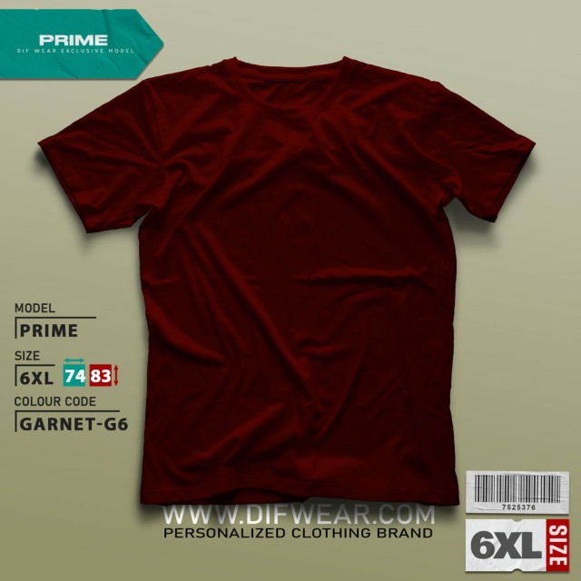 تیشرت طرح انتخابی PRIME-6XL-CARAMEL-F6