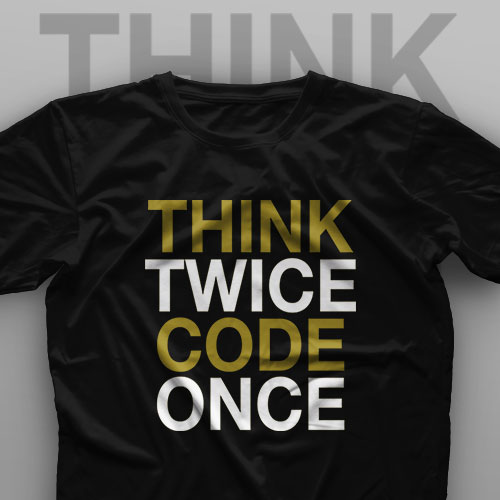 تیشرت Programming: Think Twice, Code Once #11