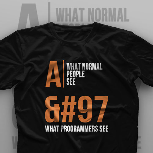 تیشرت Programming: What Programmers See #9