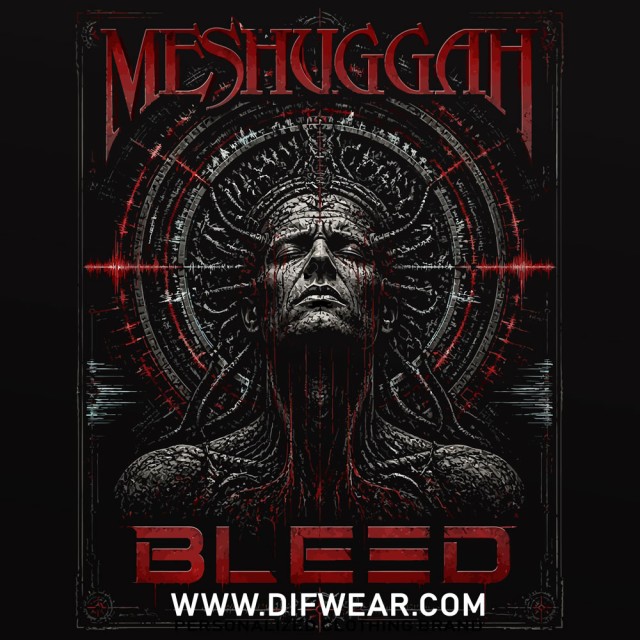 'تیشرت Meshuggah-Bleed'