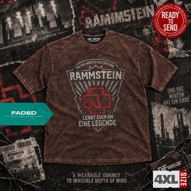 ارسال فوری FADED-4XL-Rammstein #2