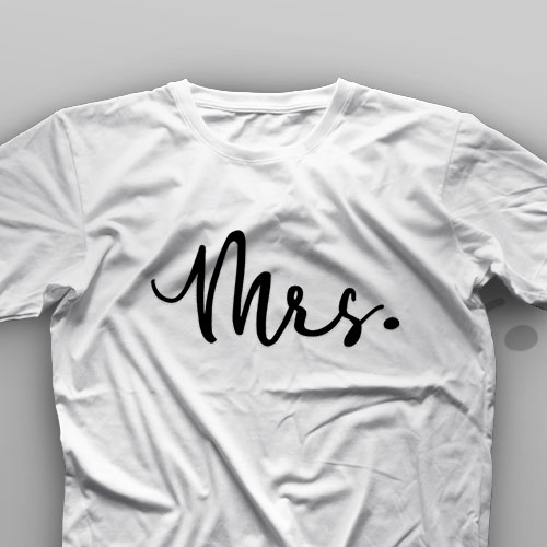 تیشرت Couple: Mr And Mrs #B