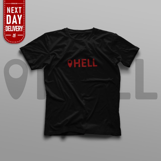 تیشرت Hell Classic Black (XL)