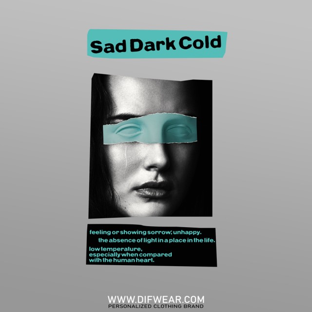 تیشرت Sad Dark Cold