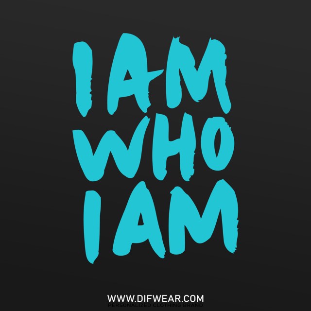 تیشرت I Am Who I Am