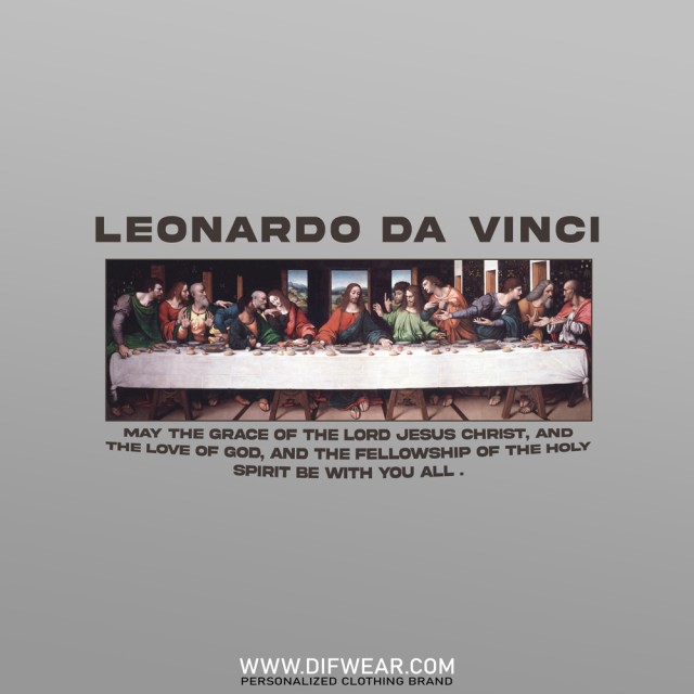 تیشرت Leonardo da Vinci #4