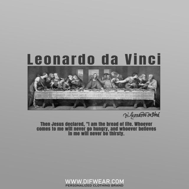 تیشرت Leonardo da Vinci #3