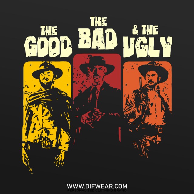 تیشرت The Good, The Bad and The Ugly