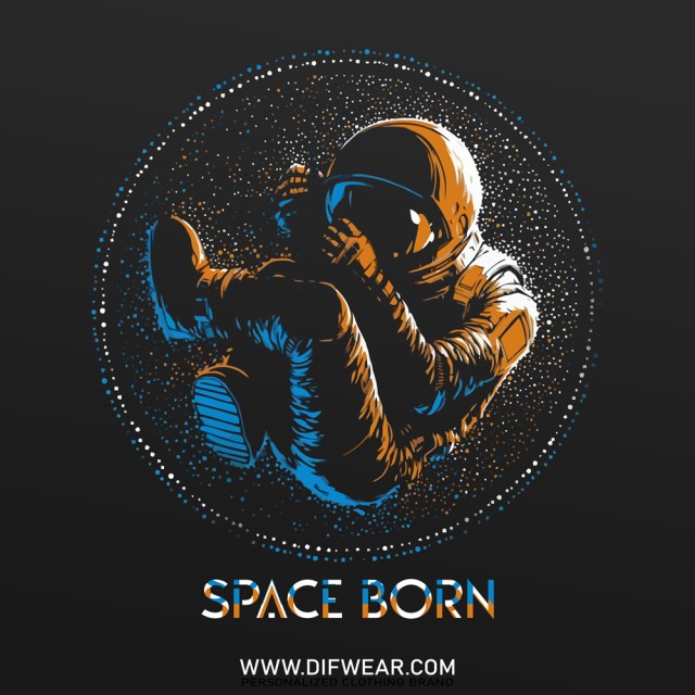 تیشرت Born In Space #2