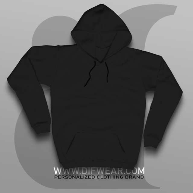 هودی طرح انتخابی Classic Black (6XL)