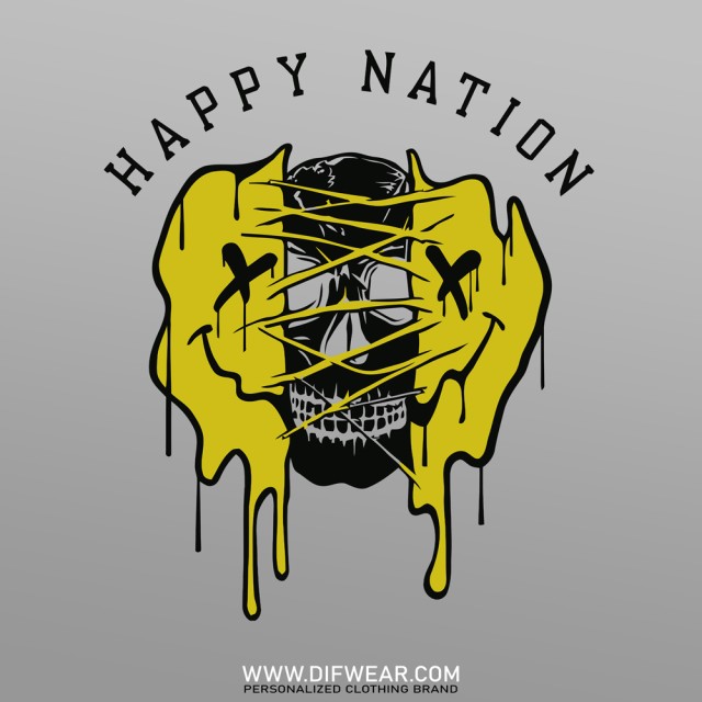 تیشرت Happy Nation #1