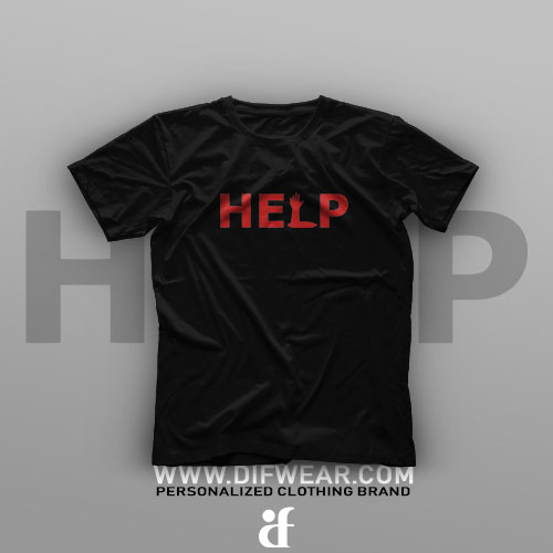 تیشرت Logo Art: Help #7