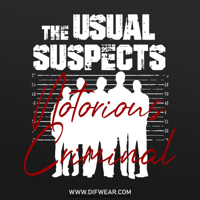 تیشرت The Usual Suspects #3
