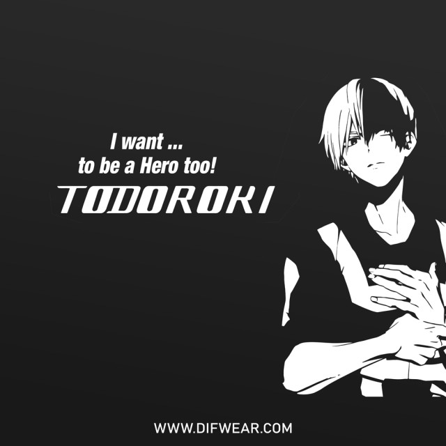 تیشرت My Hero Academia: Shoto Todoroki #1