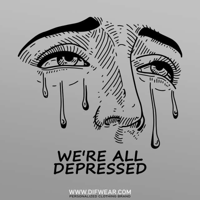 تیشرت Depressed #1