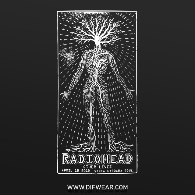 تیشرت Radiohead #30
