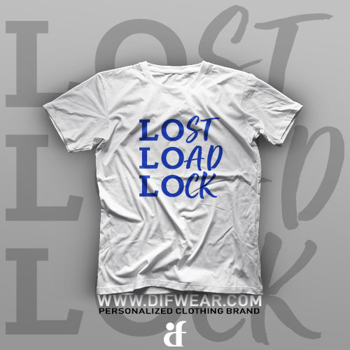 تیشرت Lost, Load, Lock