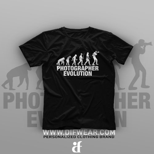 تیشرت Photographer Evolution