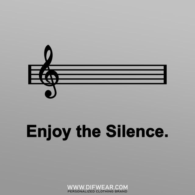 تیشرت Enjoy The Silence