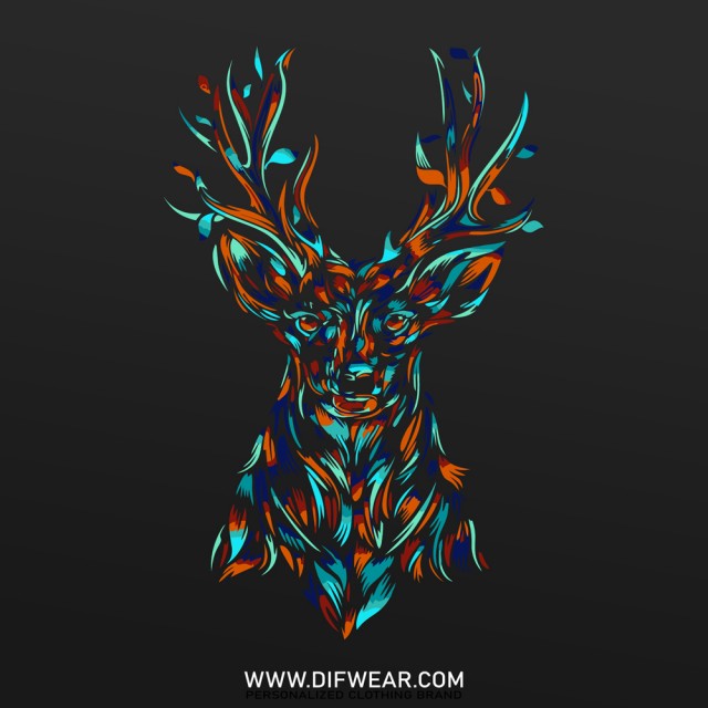 تیشرت Night Deer #4