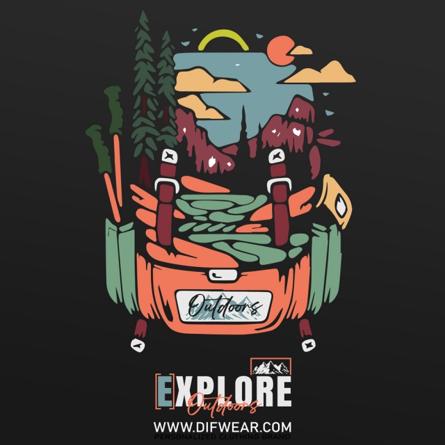 تیشرت Camping #80