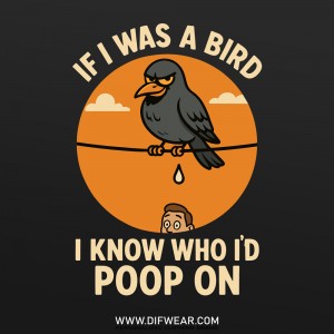 تیشرت If I Was A Bird #2